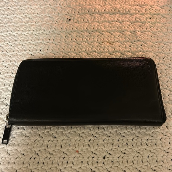 Prada Saffiano Organizer Leather Wallet - Picture 4 of 14